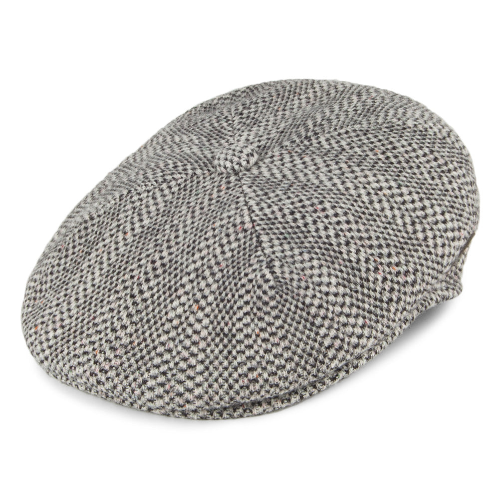 Gorra plana 504 diseño de espiga de Kangol - Negro