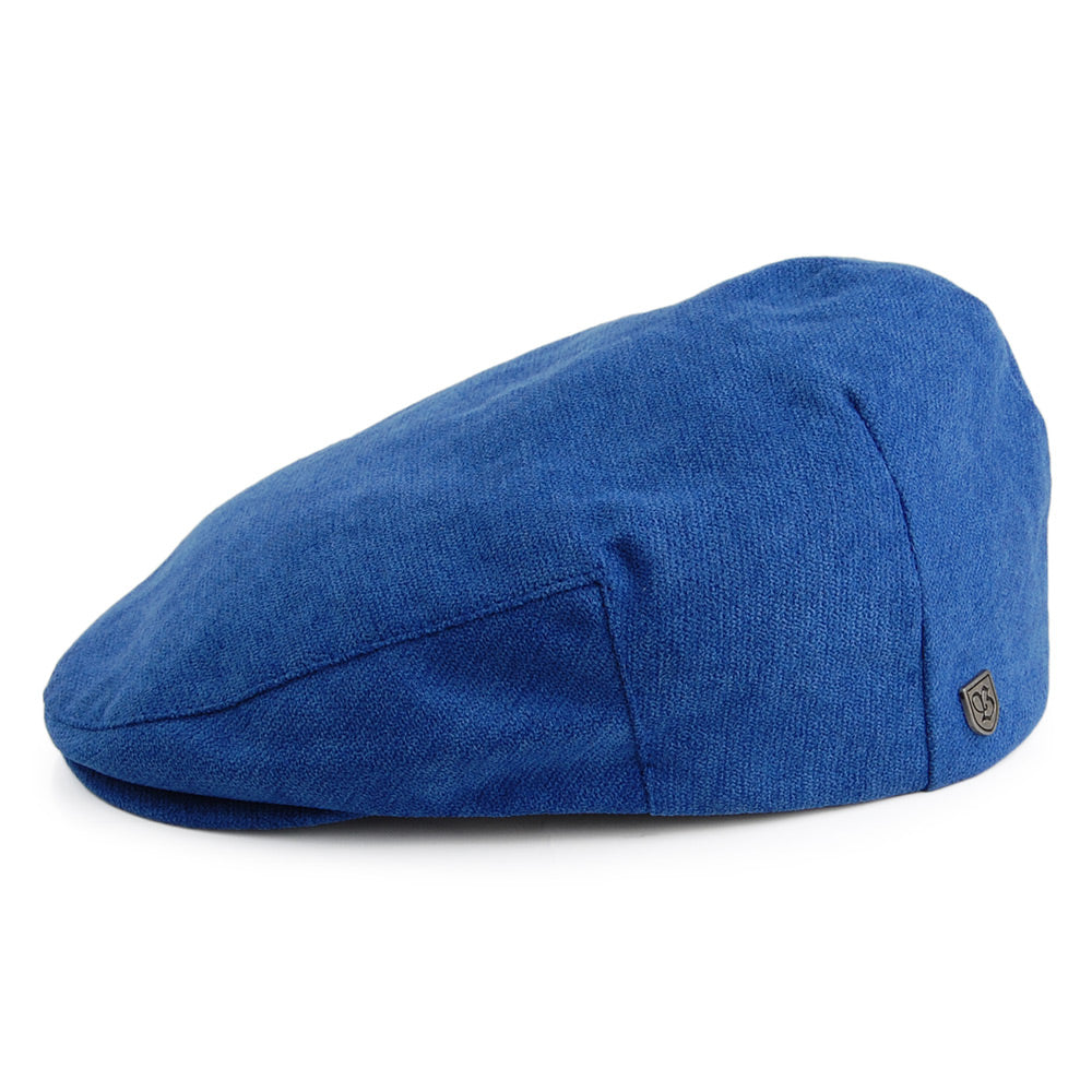 Gorra plana Hooligan de Brixton - Azul Real