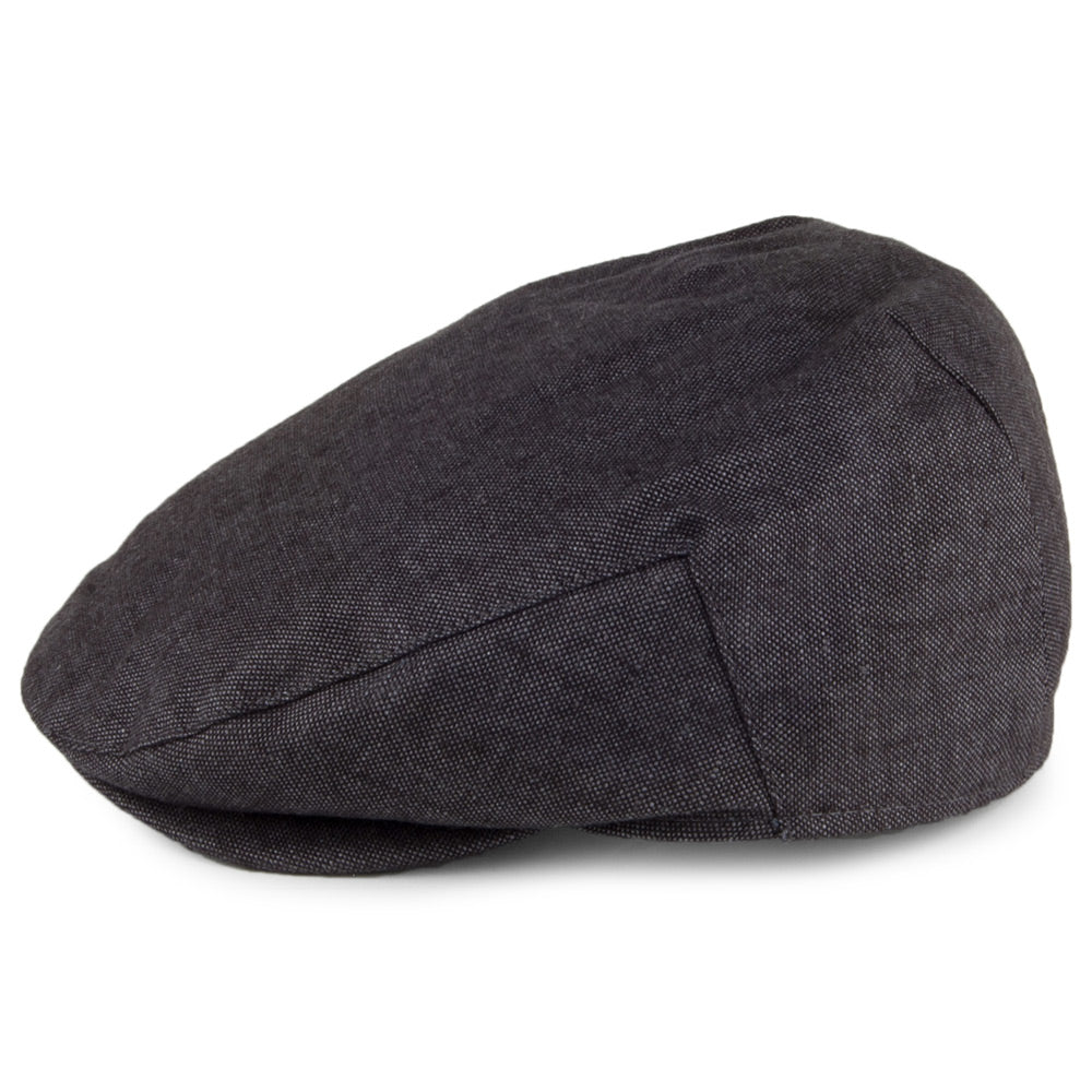 Gorra plana de lino de Failsworth - Antracita