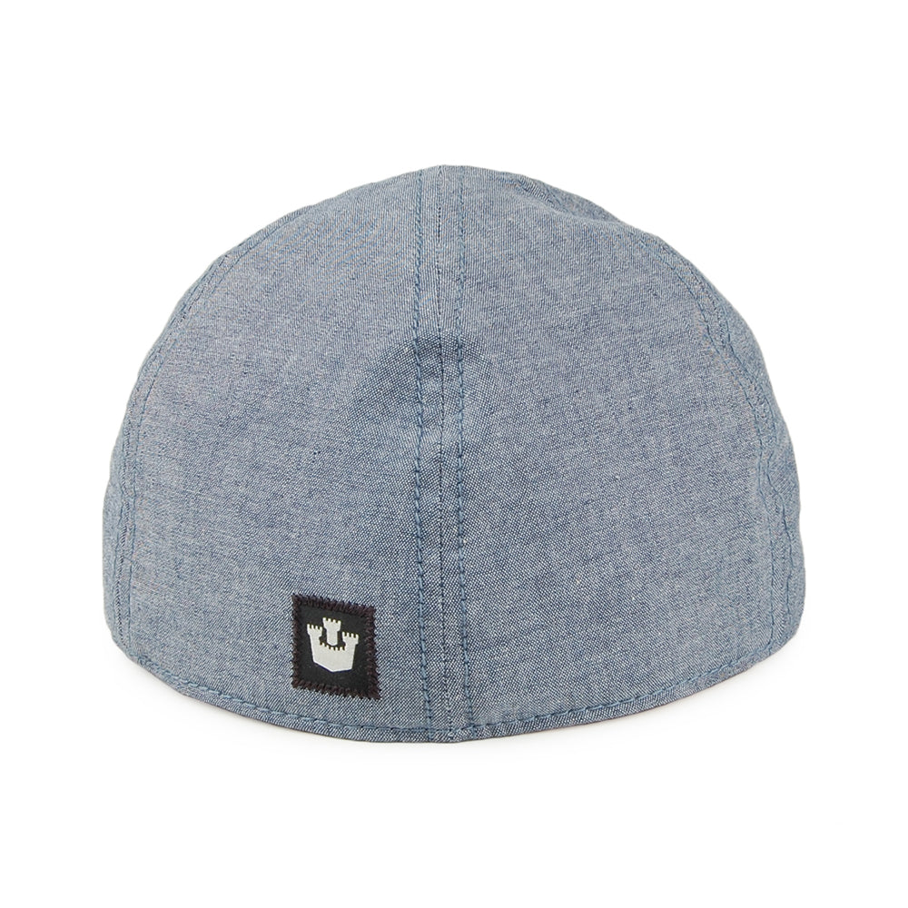 Gorra plana Mr. Bang de algodón de Goorin - Azul Lavado