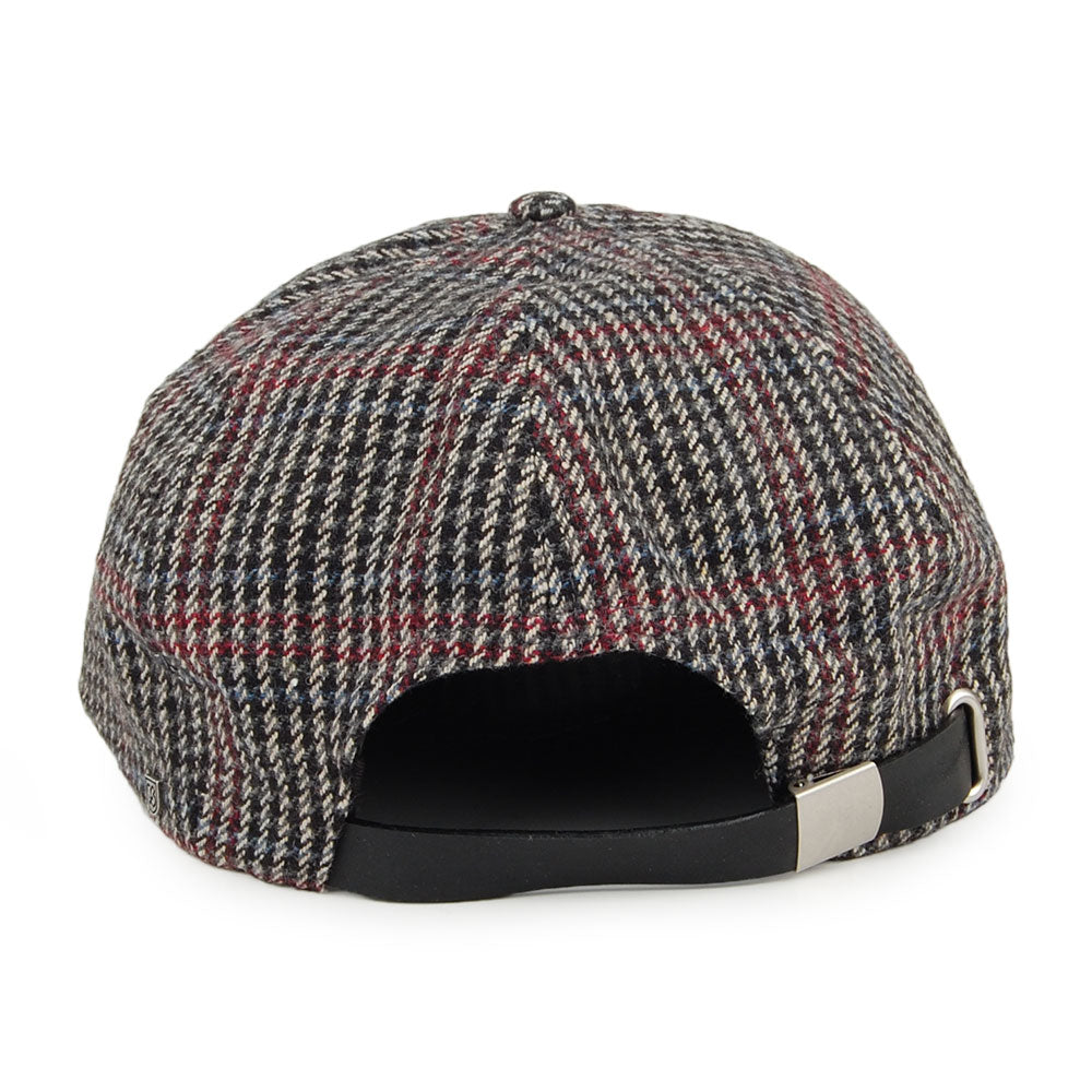 Gorra Newsboy Brood Ajustable pata de gallo de Brixton - Azul Marino