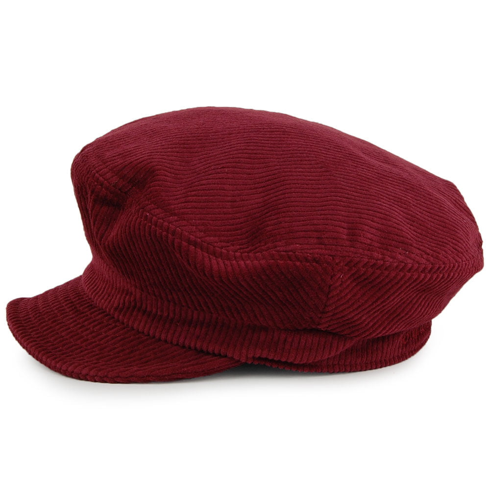 Gorra Baker Boy sin estructurar de Brixton - Granate