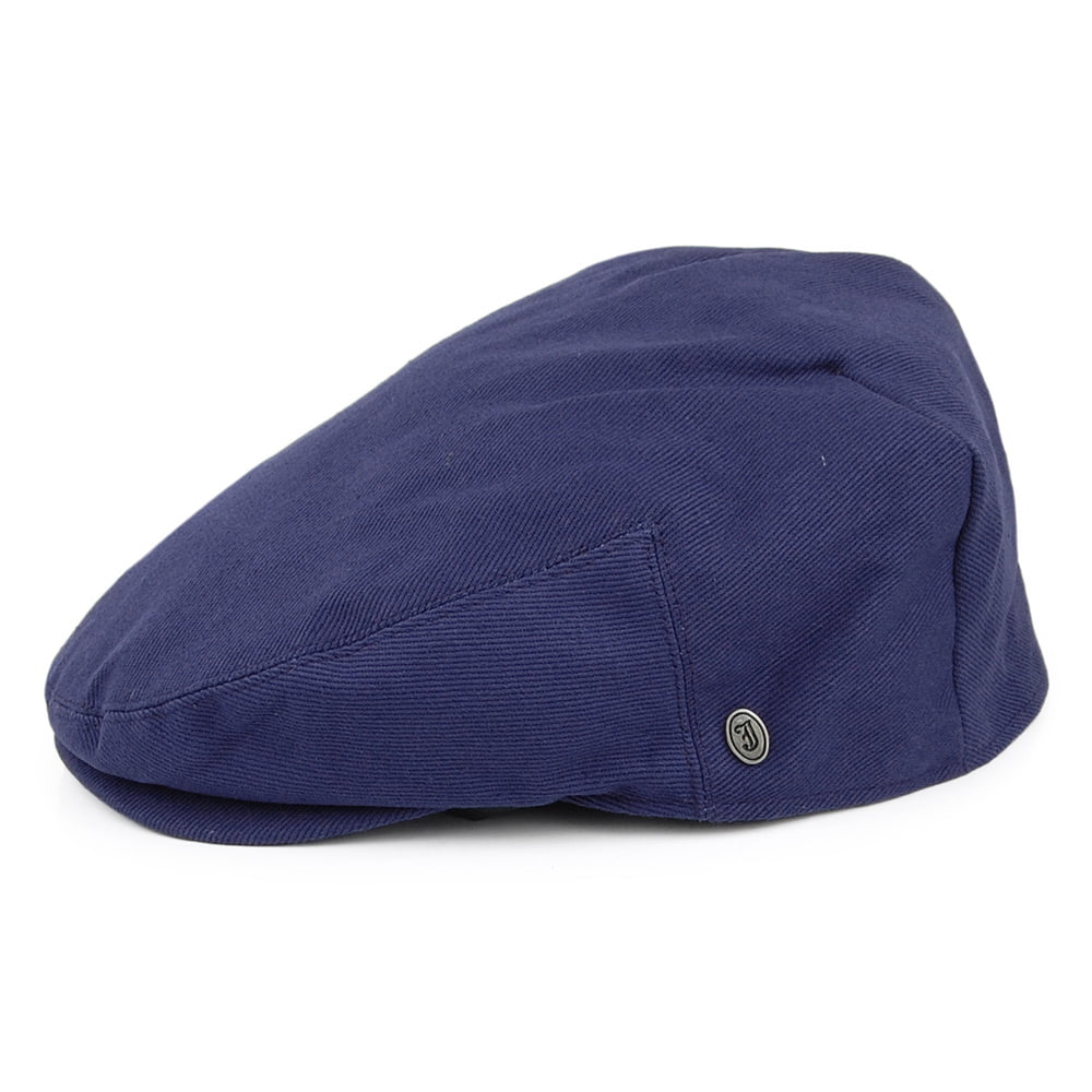 Gorra plana de algodón de Jaxon & James - Azul Oscuro