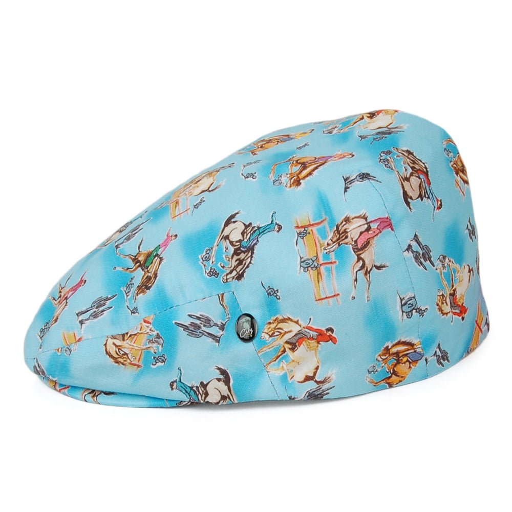 Gorra plana Bucking Bronco de City Sport - Azul