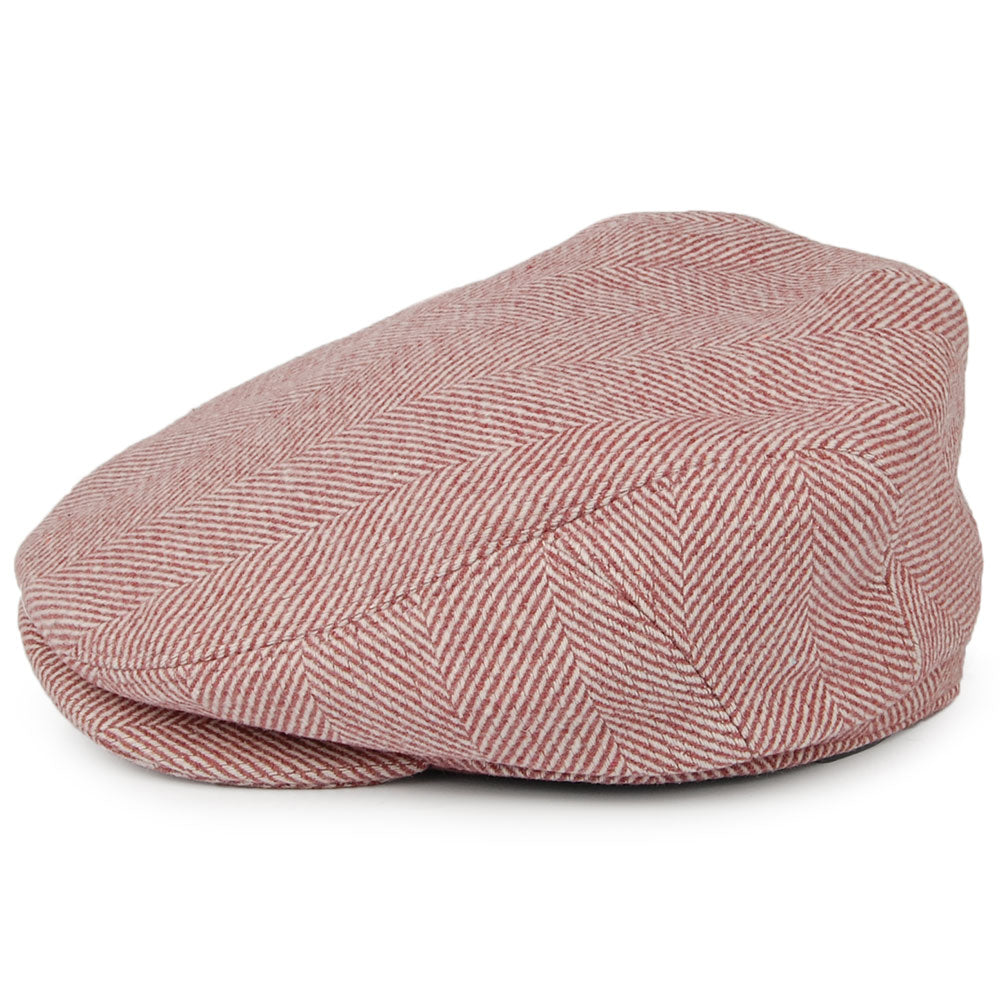 Gorra plana Ixia diseño de espiga de Barts - Rosa-Blanco