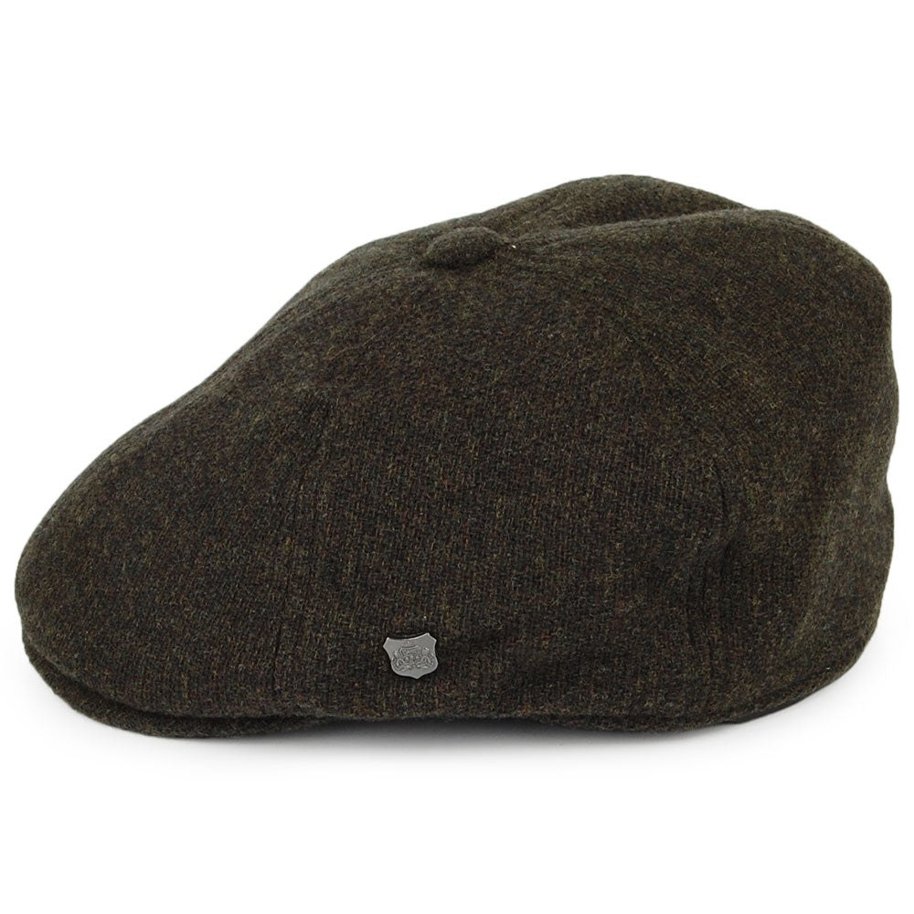 Gorra Newsboy Hudson de astracán merino de Failsworth - Loden