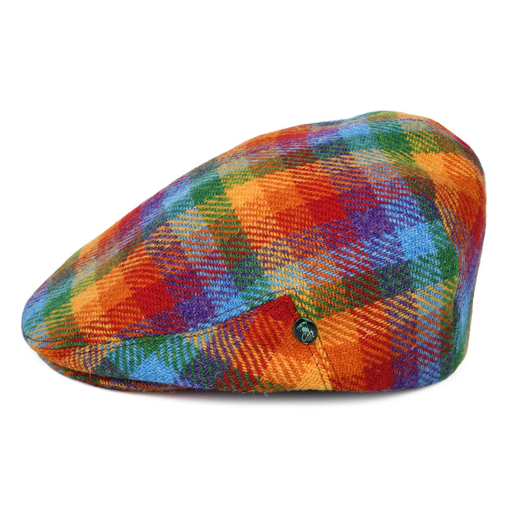 Gorra plana Pride de HARRIS TWEED de City Sport - Arco Iris