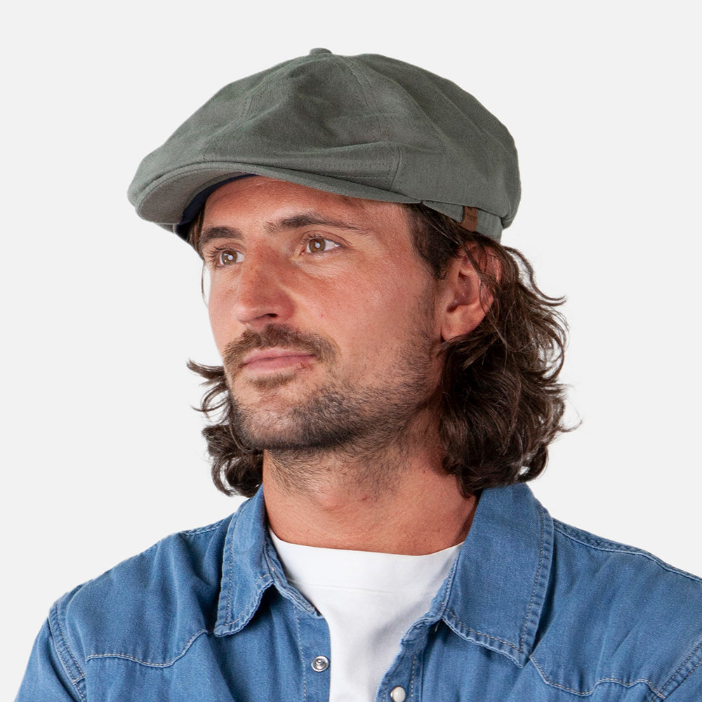 Gorra Newsboy Jamaica de Barts - Verde Militar