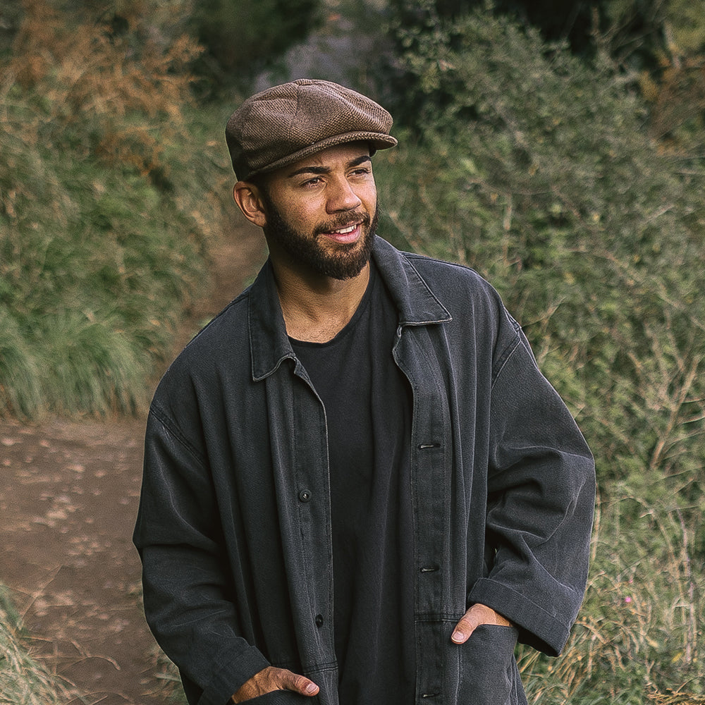 Gorra Newsboy Classic de Jaxon & James - Marrón