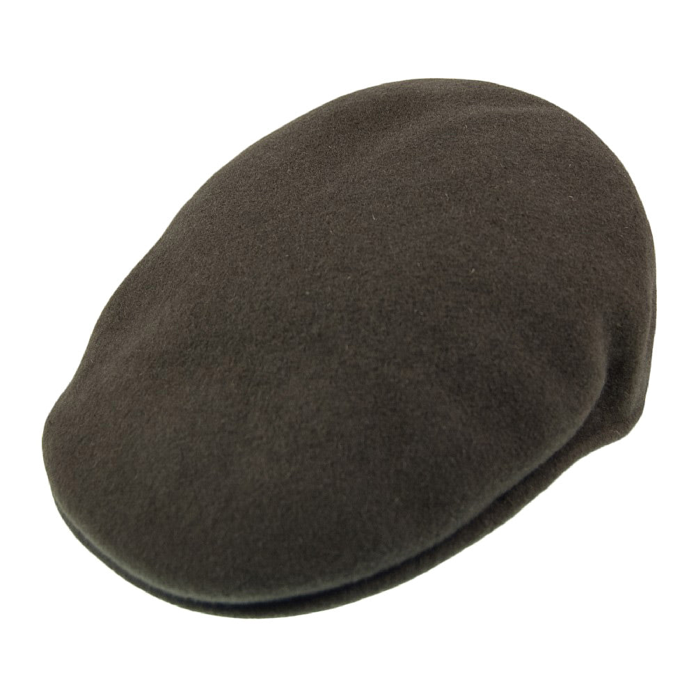 Gorra plana 504 de lana de Kangol - Loden