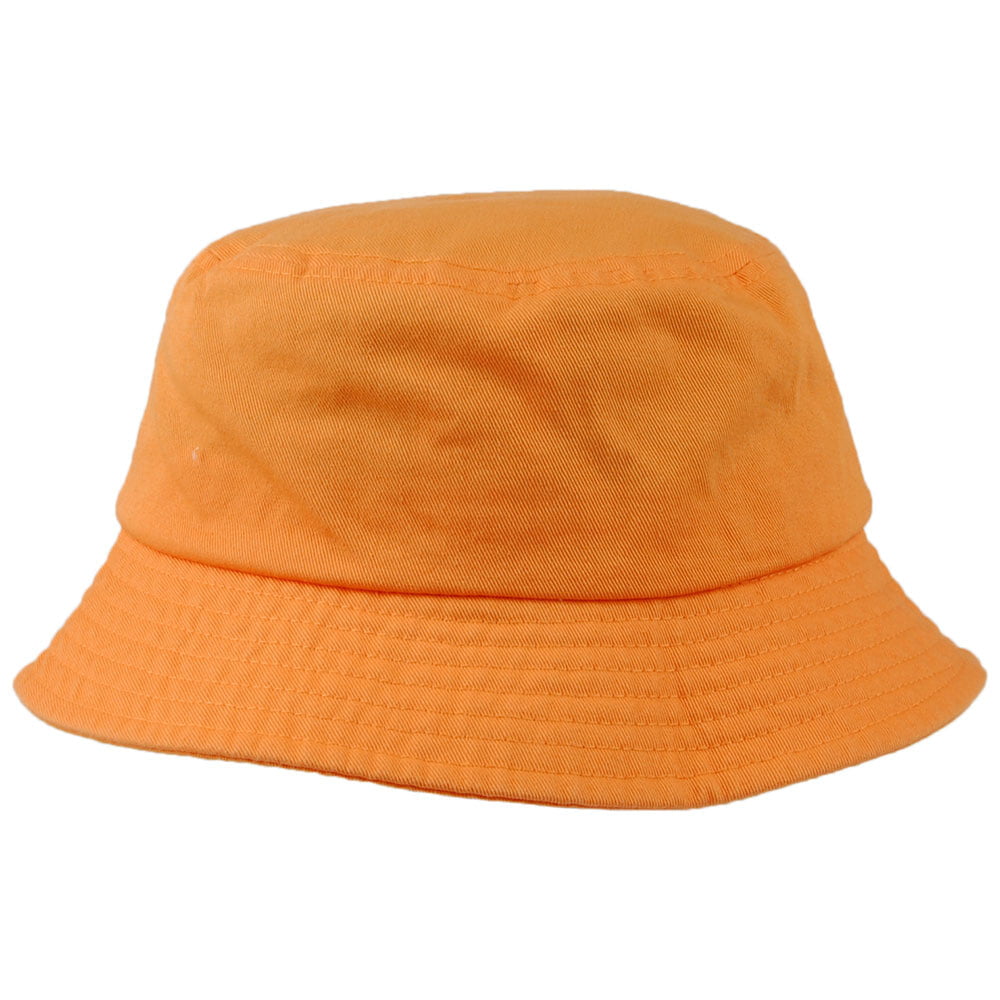 Sombrero de pescador de algodón lavado de Kangol - Amarillo