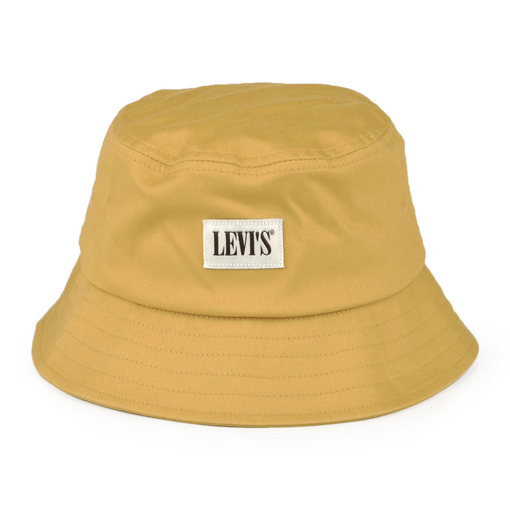 Sombrero de pescador Serif Patch de Levi's - Mostaza