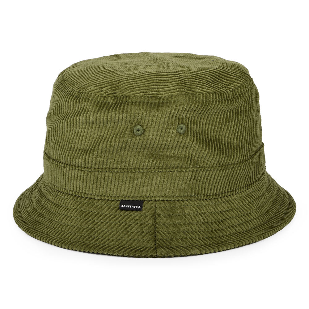 Sombrero de pescador Novelty de pana de Converse - Verde Musgo