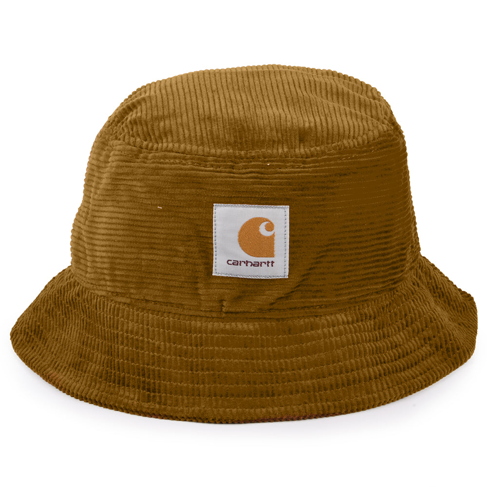Sombrero de pescador de pana de Carhartt WIP - Marrón