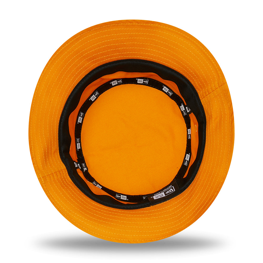Sombrero de pescador Tapered NE Essential de algodón de New Era - Naranja
