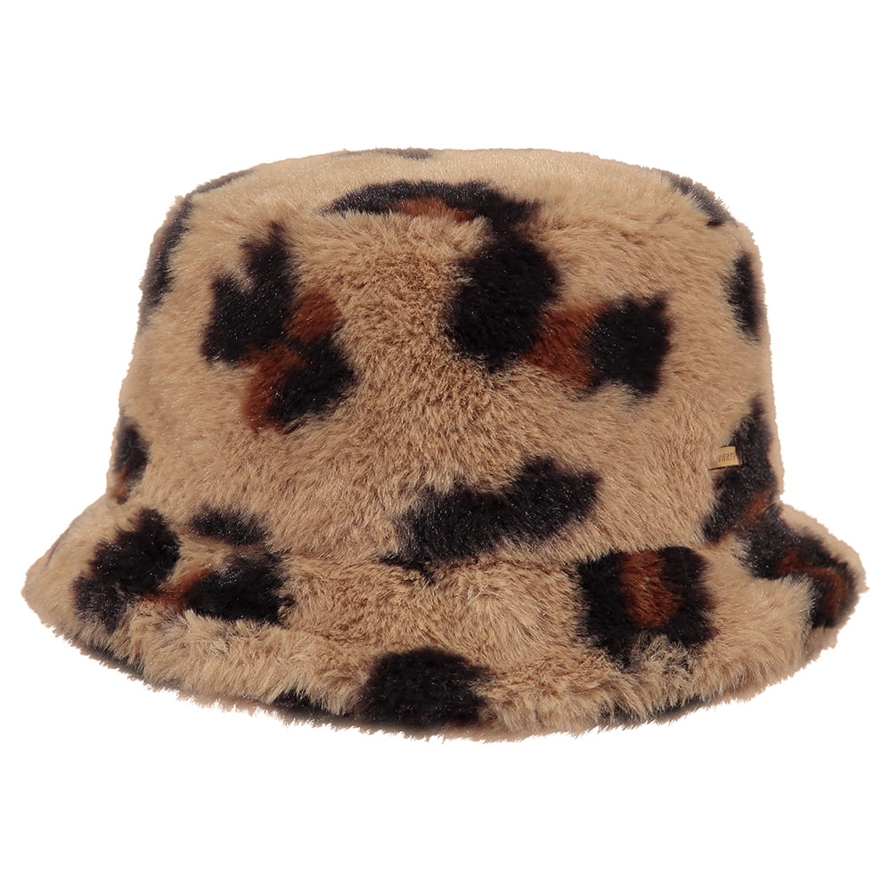 Sombrero de pescador Bretia de piel sintética Cheetah de Barts - Marrón