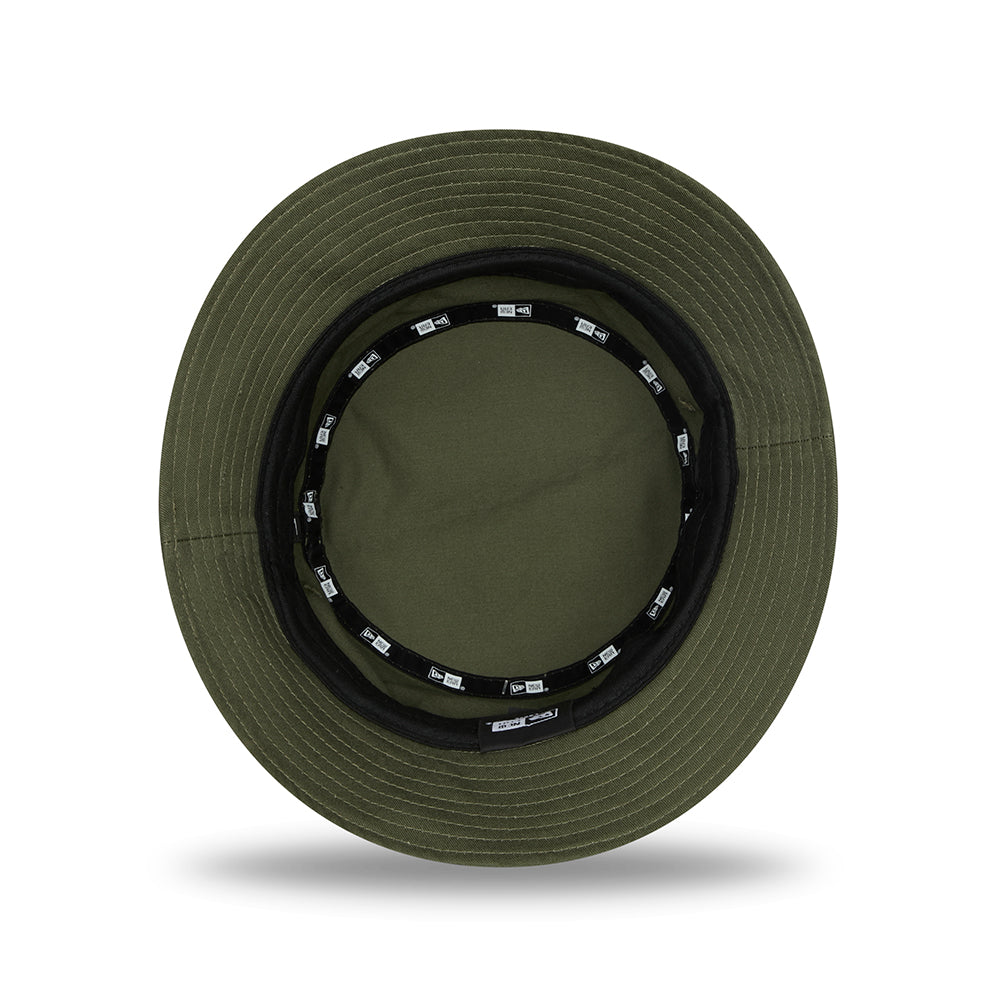 Sombrero de pescador NE Tapered Cotton de New Era - Verde Oliva