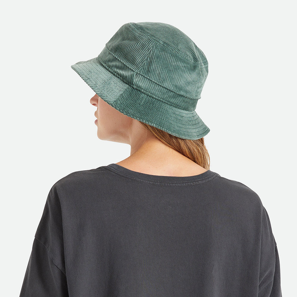 Sombrero de pescador Beta plegable de pana de Brixton - Bosque