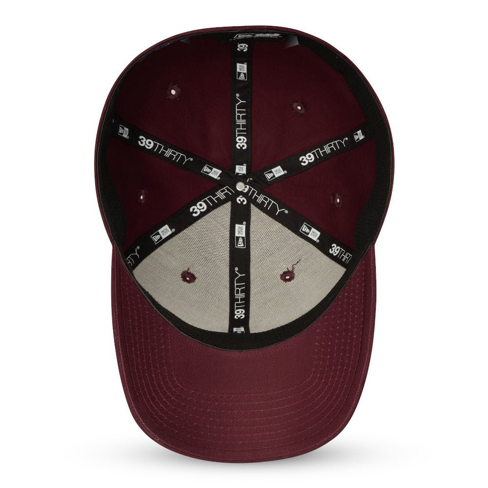 Gorra de béisbol 39THIRTY MLB League Essential New York Yankees de New Era - Burdeos