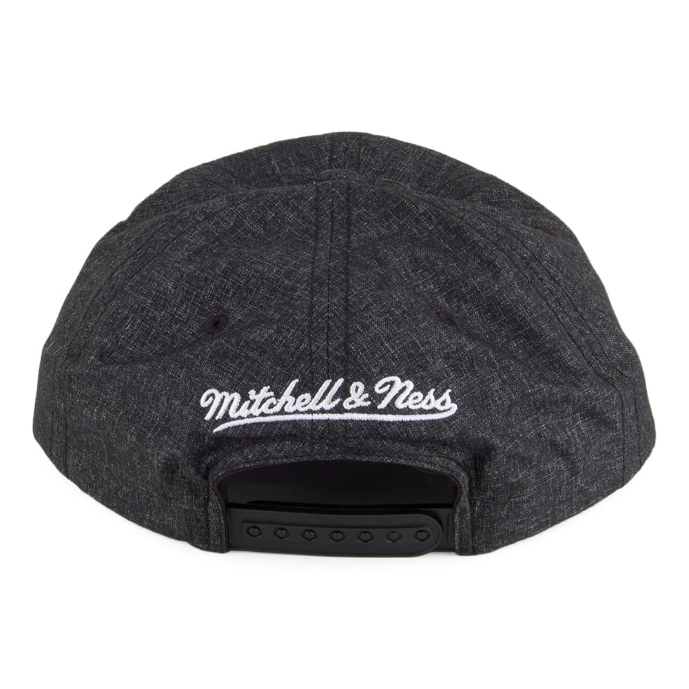 Gorra de béisbol Melange Brooklyn Nets de Mitchell & Ness - Antracita