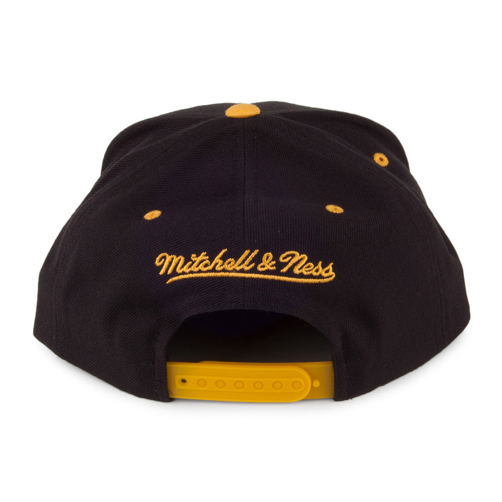 Gorra Snapback NBA Arch 2 Tone L.A. Lakers de Mitchell & Ness - Negro-Amarillo
