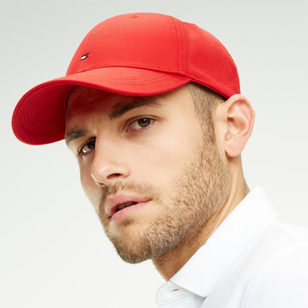 Gorra de béisbol Classic de Tommy Hilfiger - Rojo
