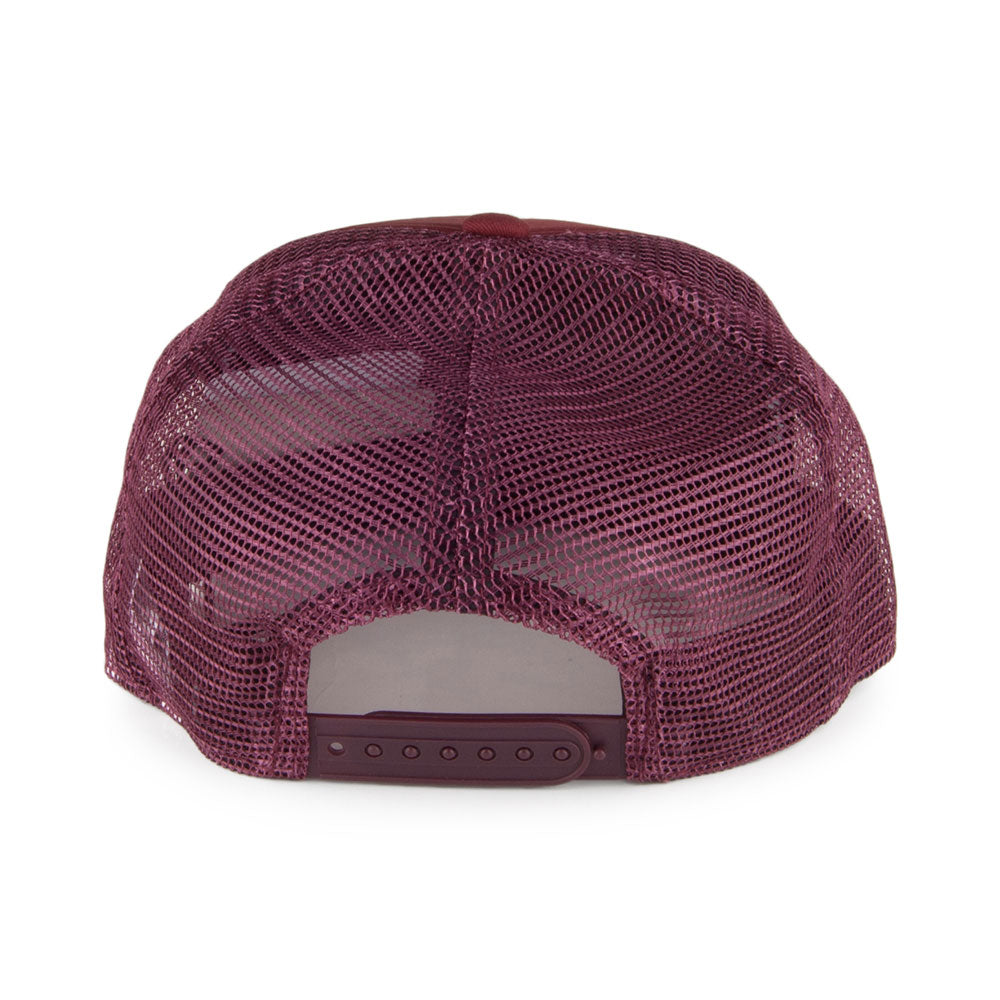 Gorra Trucker Oval de Carhartt WIP - Burdeos