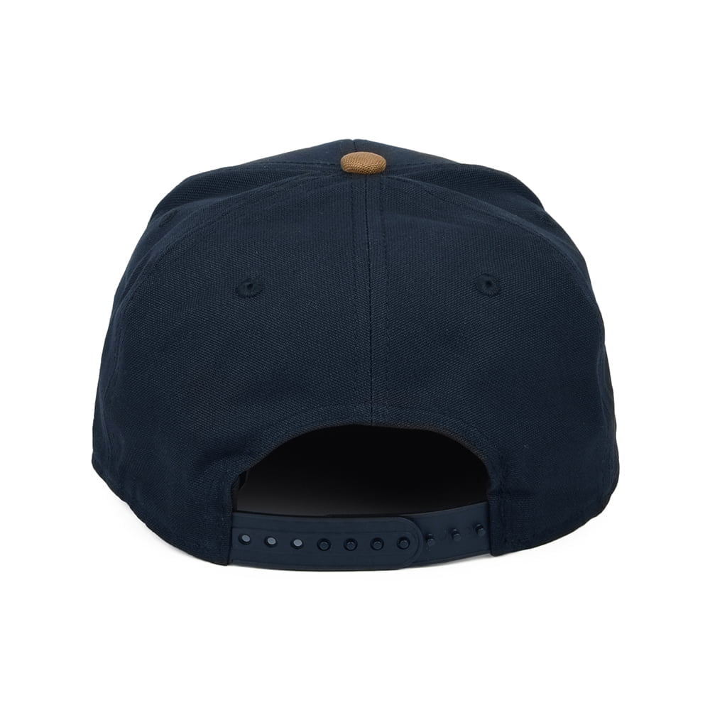 Gorra Snapback Bi-Colored Logo de Carhartt WIP - Azul Marino-Marrón