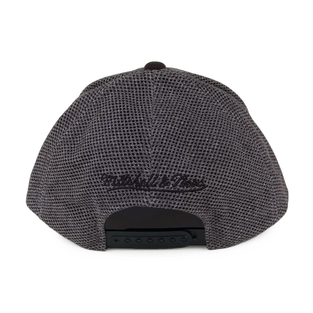 Gorra Snapback Flashback 110 Chicago Bulls de Mitchell & Ness - Gris-Negro