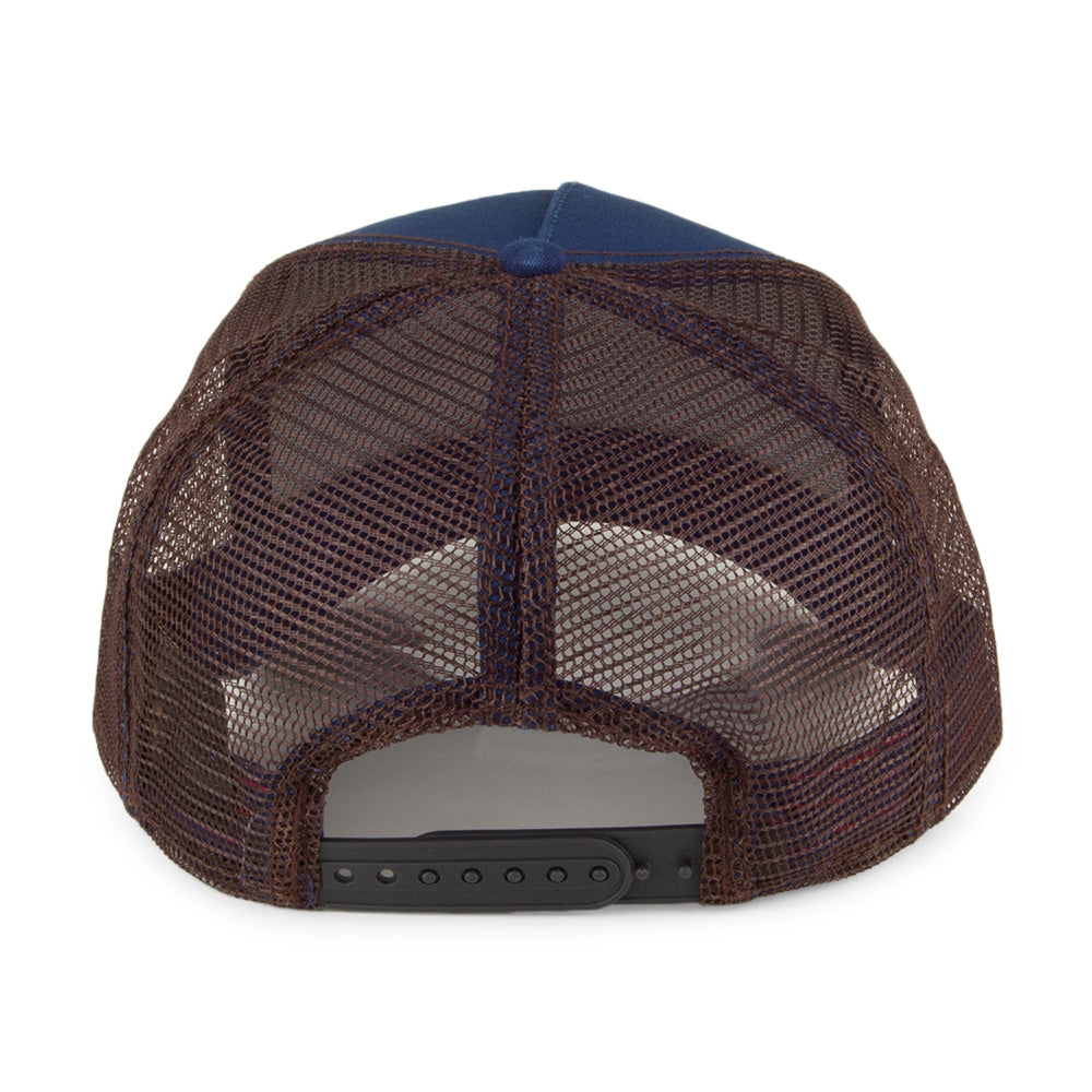 Gorra Trucker Dumbass de Goorin - Azul-Marrón