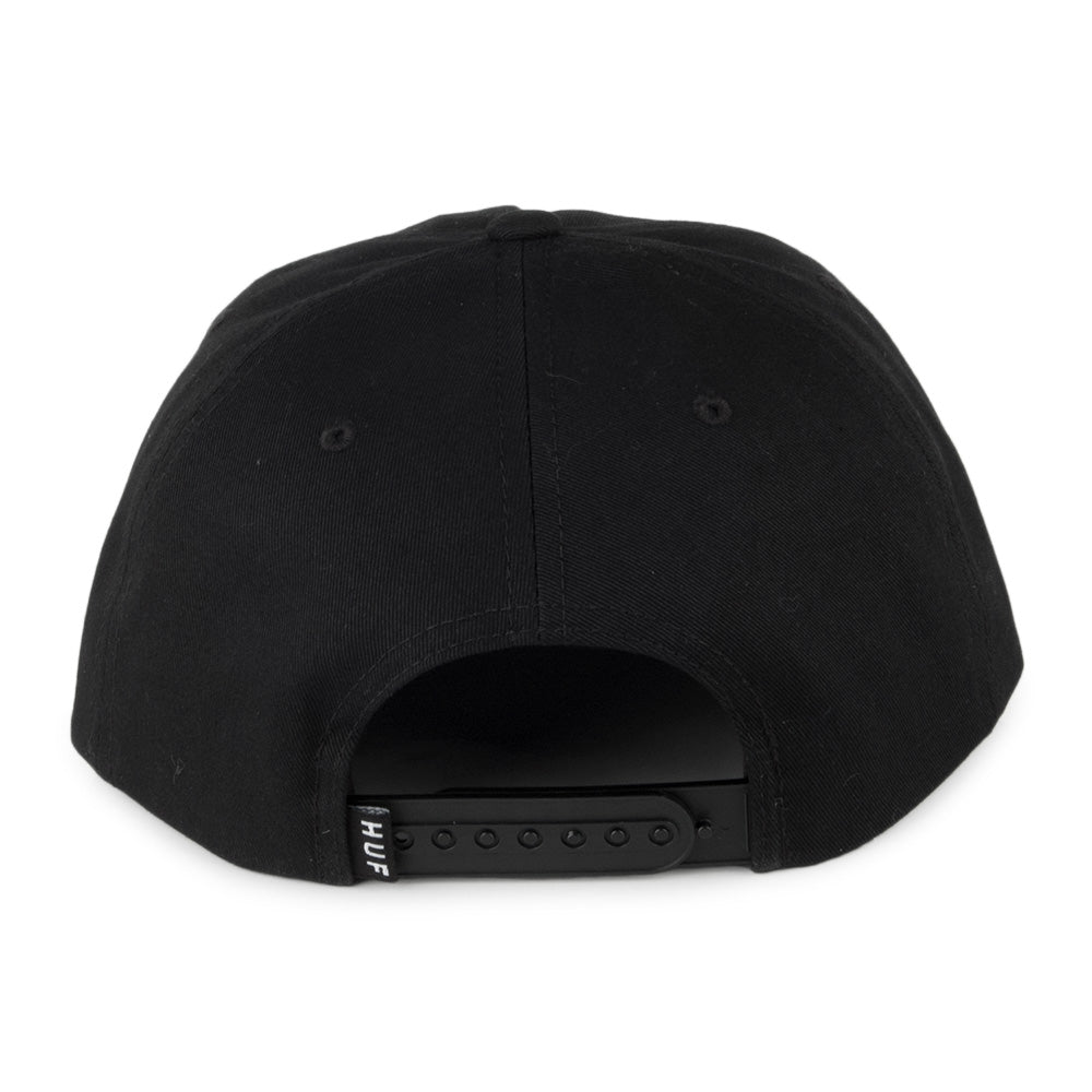 Gorra Snapback Corps de HUF - Negro