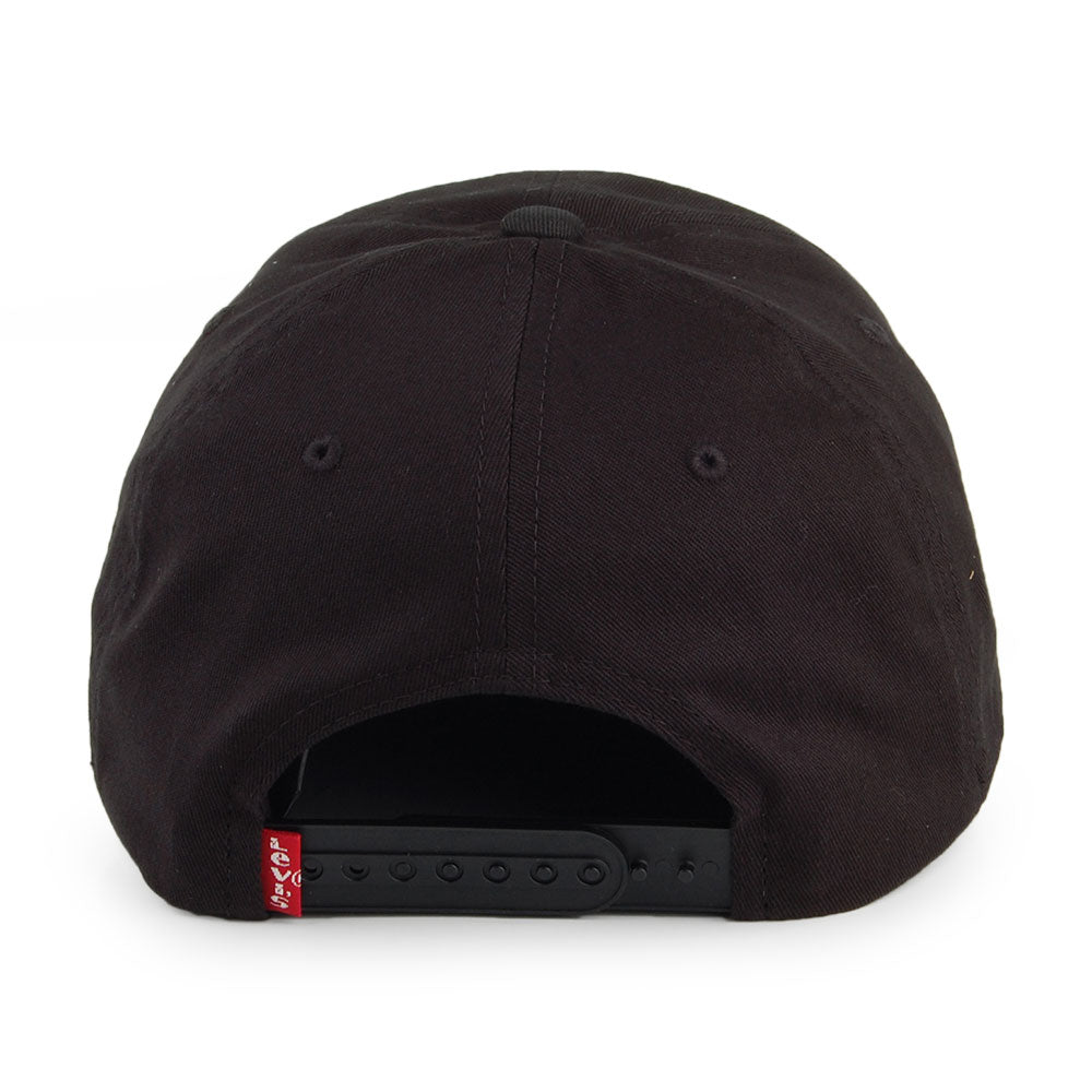 Gorra de béisbol Big Batwing con logo camuflaje de Levi's - Negro