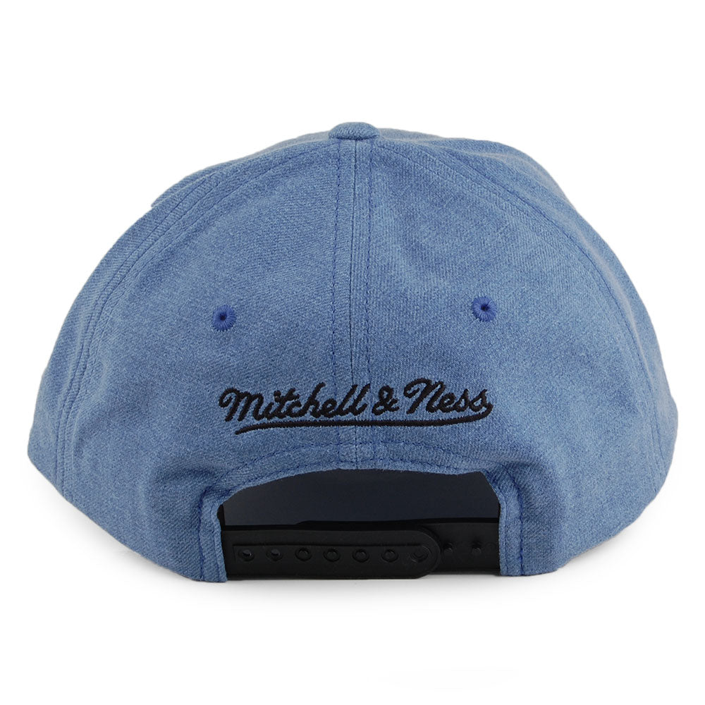 Gorra Snapback Low Pro Erode Golden State Warriors de Mitchell & Ness - Azul