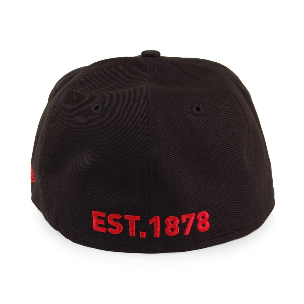 Gorra de béisbol 59FIFTY Basic Manchester United de New Era - Negro