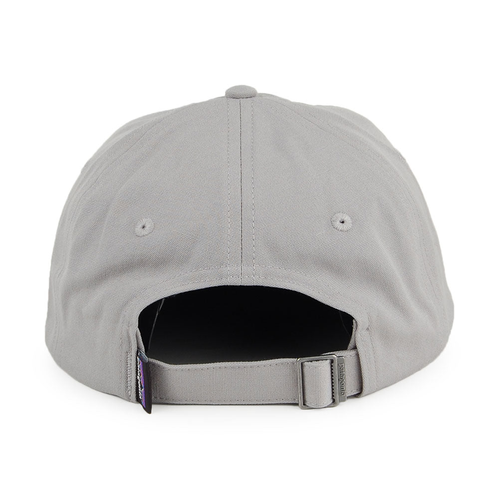Gorra de béisbol P-6 Label LoPro Trad de algodón orgánico de Patagonia - Gris Claro