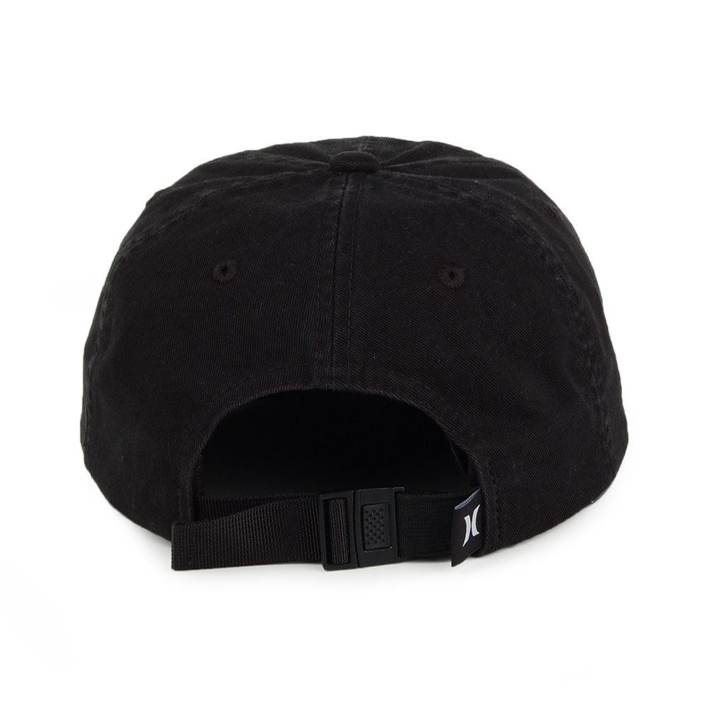 Gorra de béisbol One & Only Boxed de efecto lavado de Hurley - Negro