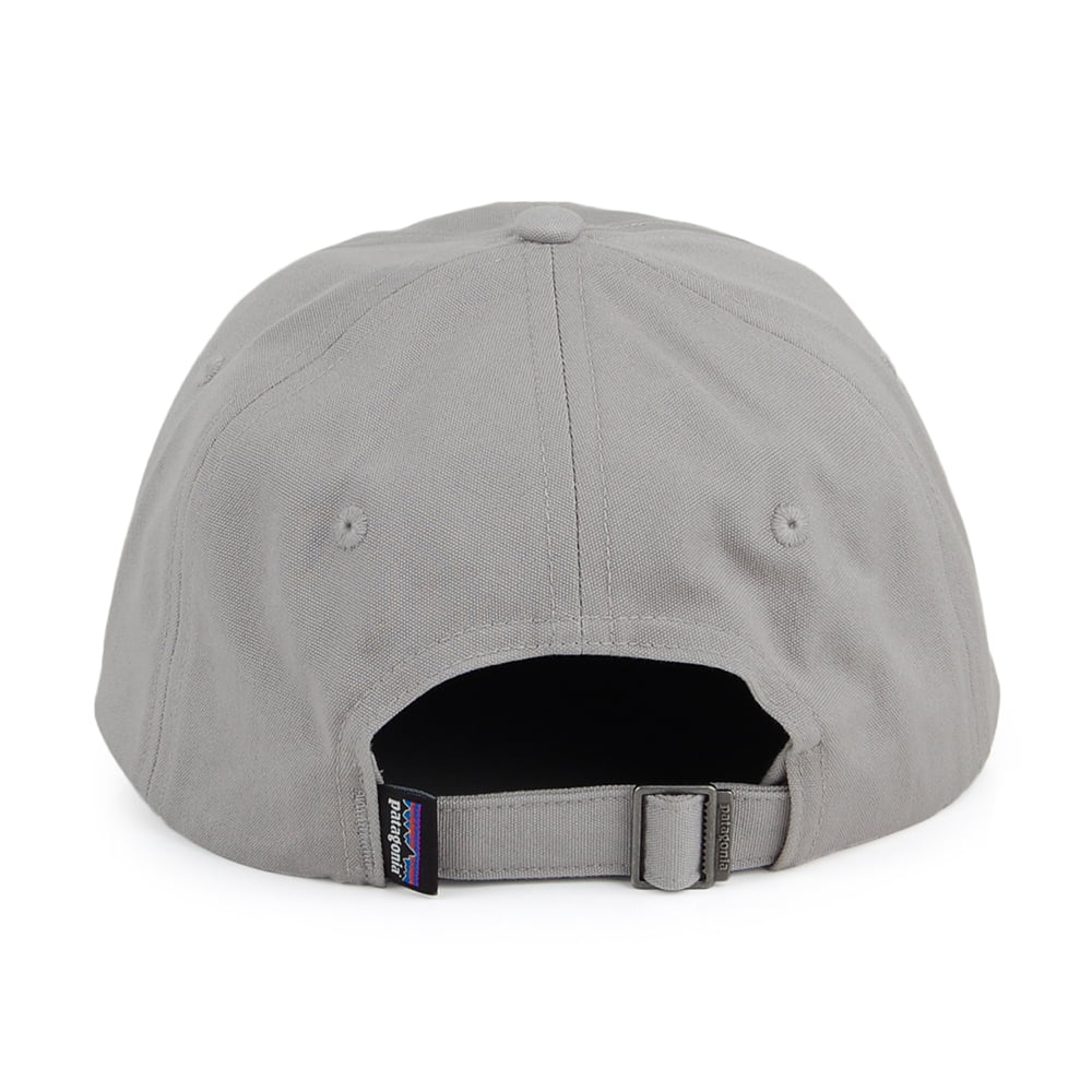 Gorra de béisbol P-6 Label de algodón orgánico de Patagonia - Gris