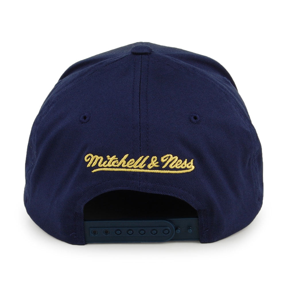 Gorra Snapback Monochrome 110 Michigan Wolverines de Mitchell & Ness - Azul Marino