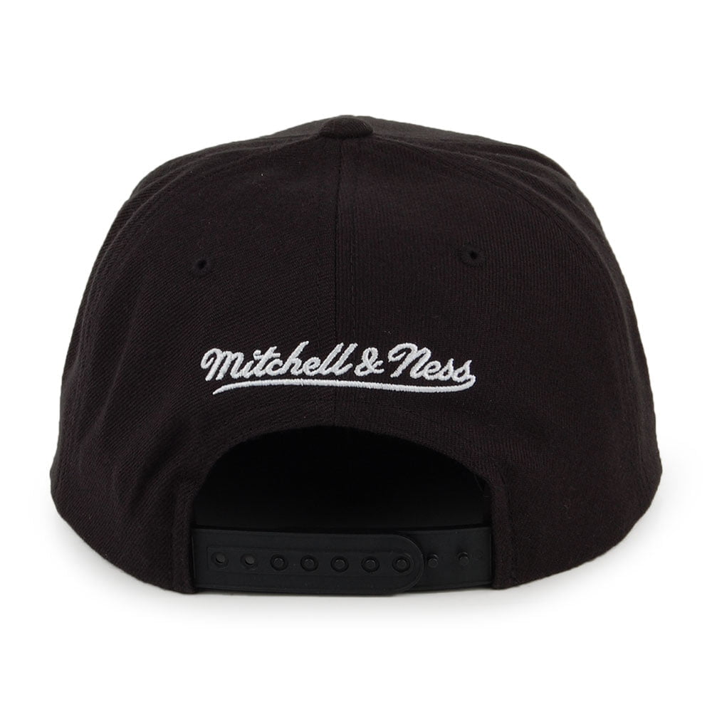 Gorra Snapback Core Wool Solid Michigan State Spartans de Mitchell & Ness - Negro