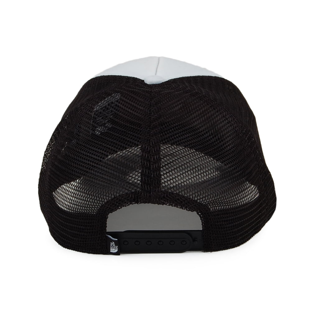 Gorra Trucker TNF Logo ajuste profundo de The North Face - Rosa-Blanco