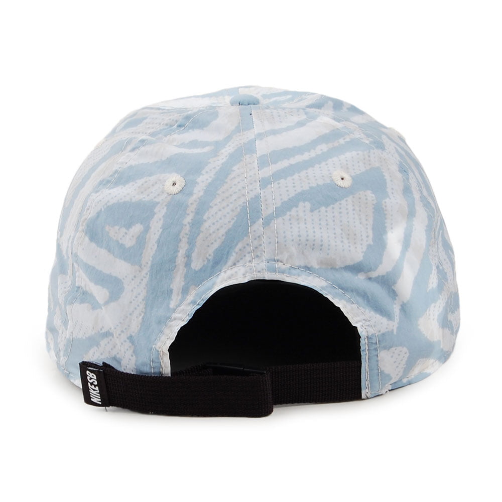 Gorra de béisbol H86 AOP visera plana de Nike SB - Azul-Blanco