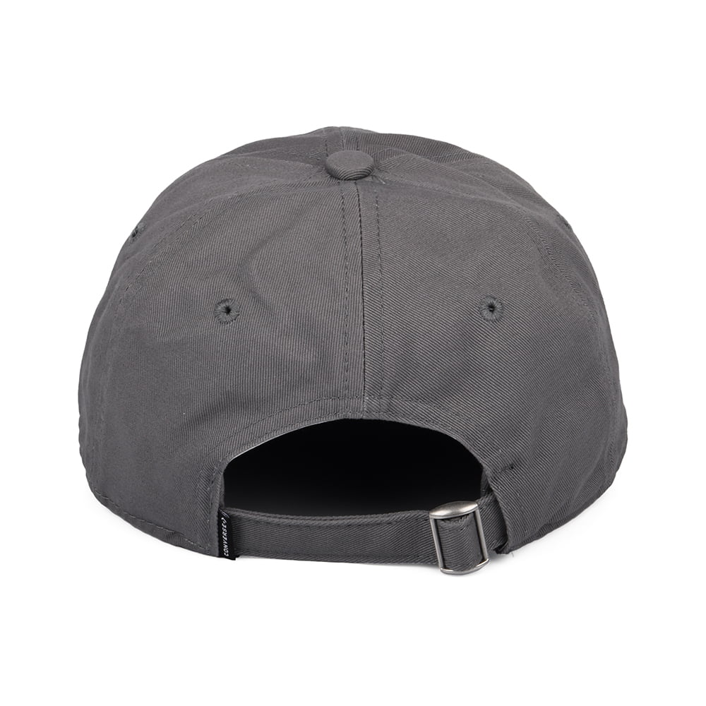 Gorra de béisbol Lock Up de algodón de Converse - Antracita