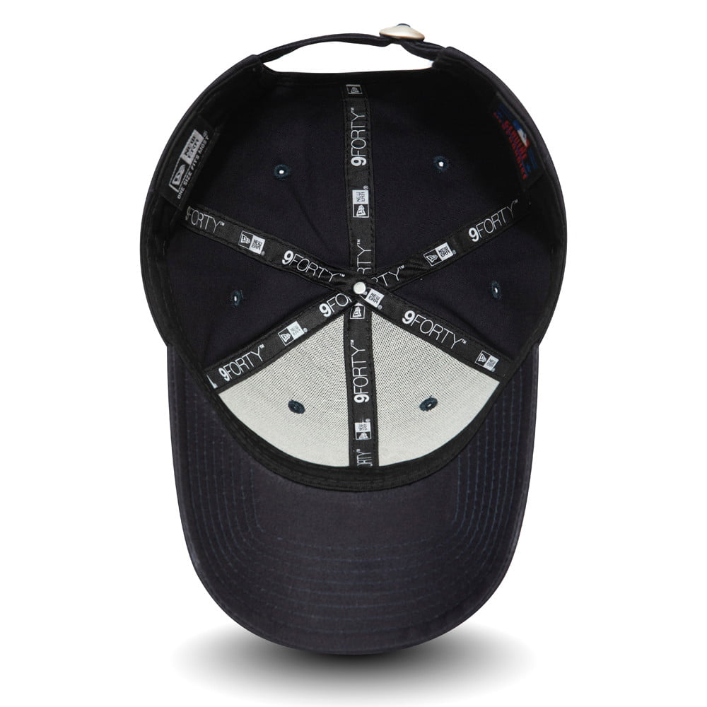 Gorra de béisbol 9FORTY MLB League Essential ll New York Yankees de New Era - Azul Marino-Amarillo