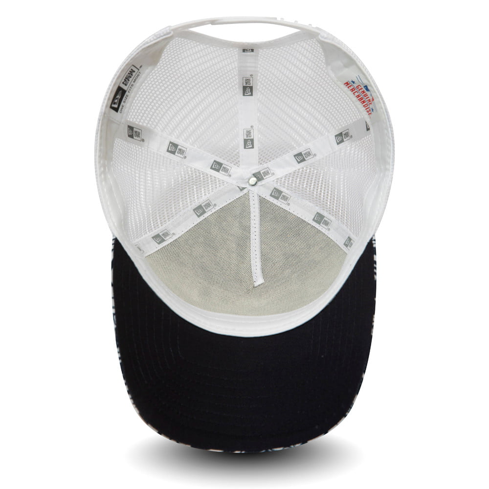 Gorra Trucker MLB Hibiscus Infill New York Yankees de New Era - Azul Marino y Mezcla de tonalidades