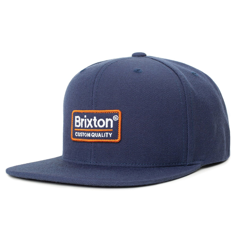 Gorra Snapback Palmer II de Brixton - Azul Marino Lavado