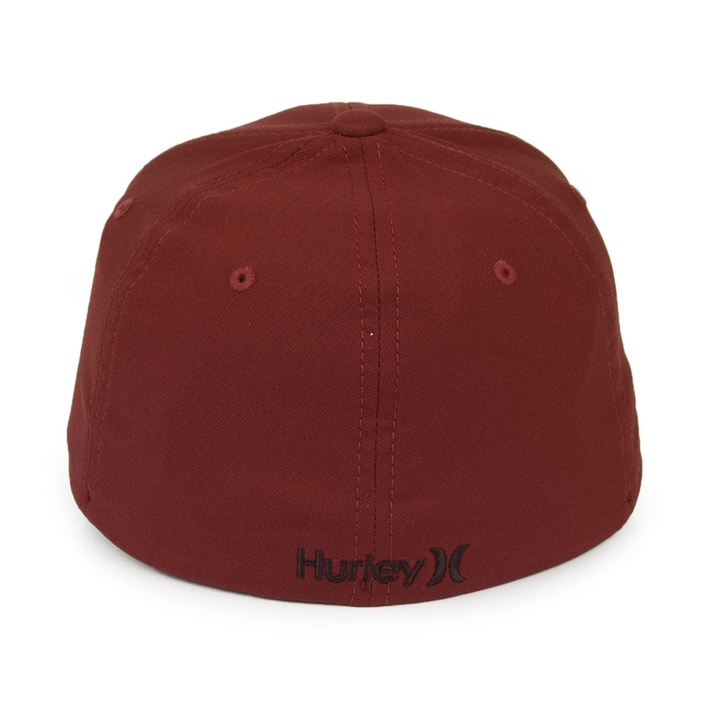 Gorra de béisbol Dri-Fit One & Only Flexfit de Hurley - Burdeos
