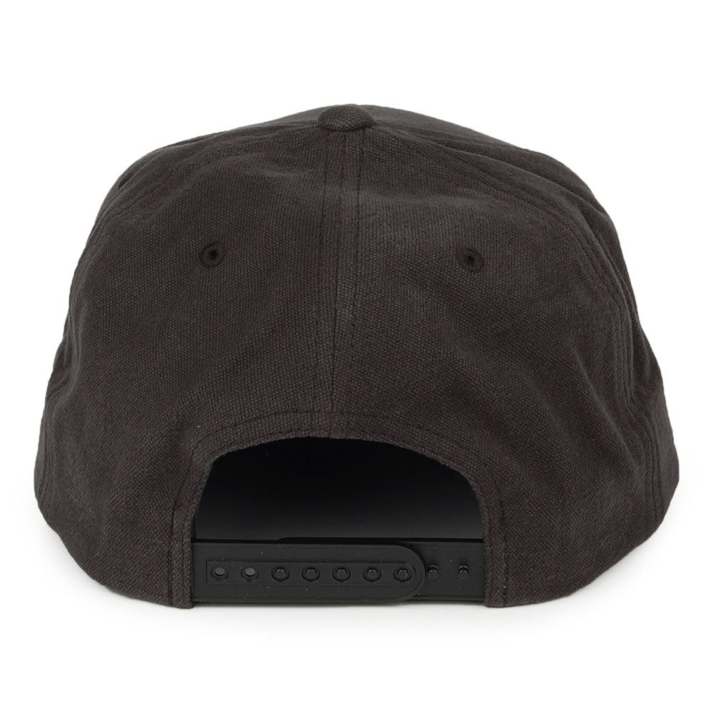 Gorra Snapback Alton MP de Brixton - Negro Lavado