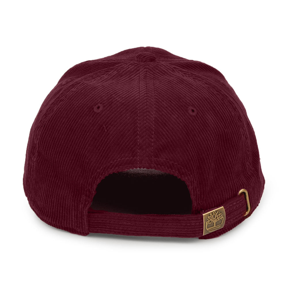 Gorra de béisbol Logo de pana de Timberland - Vino