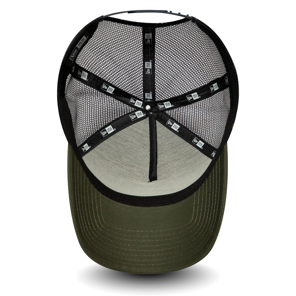 Gorra Trucker Hawaii Location de New Era - Verde Oliva