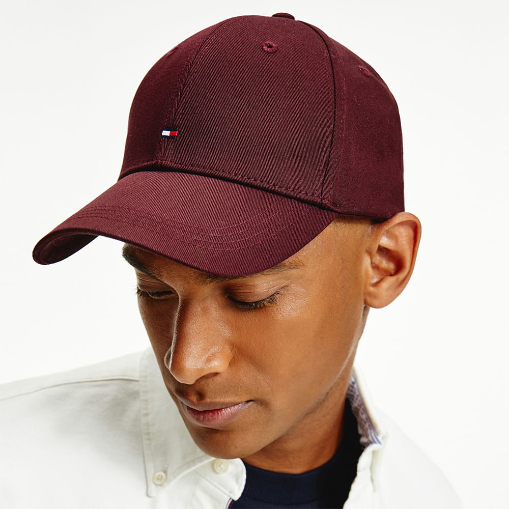 Gorra de béisbol Classic de Tommy Hilfiger - Burdeos